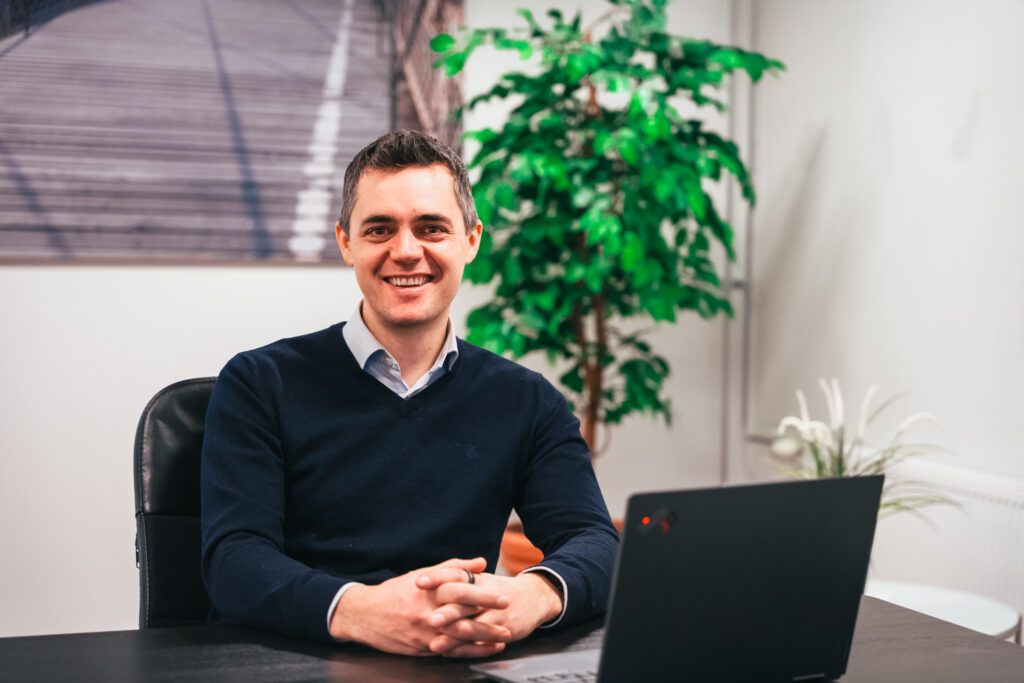 Ville Miettinen, Vice President of EV Charging Solutions, Enersense